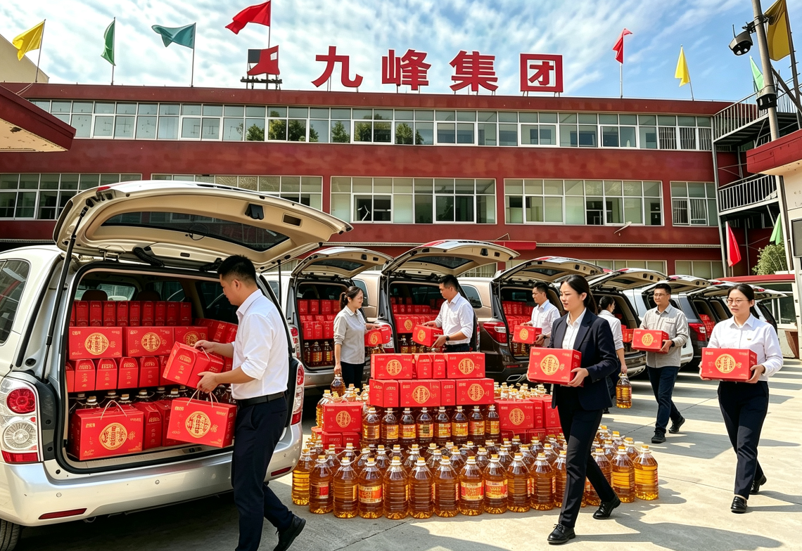 月满中秋敬坚守 情暖一线聚人心｜山东九峰人才集团多路奔赴项目一线开展中秋专项慰问
